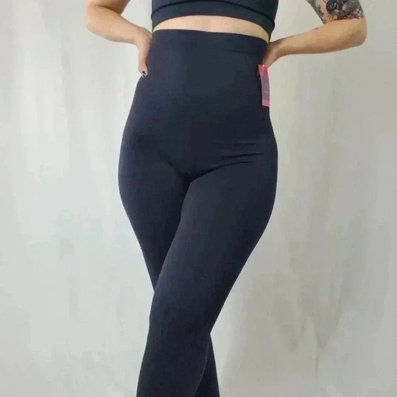 Empetua Black High Waisted Shaping Leggings NWT - S - Picture 7 of 9